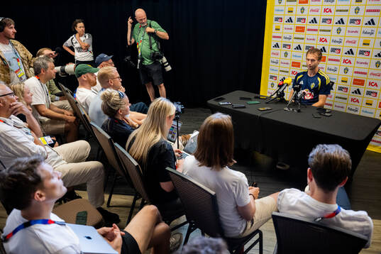 Benjamin Nygren of the Swedish men's national football team