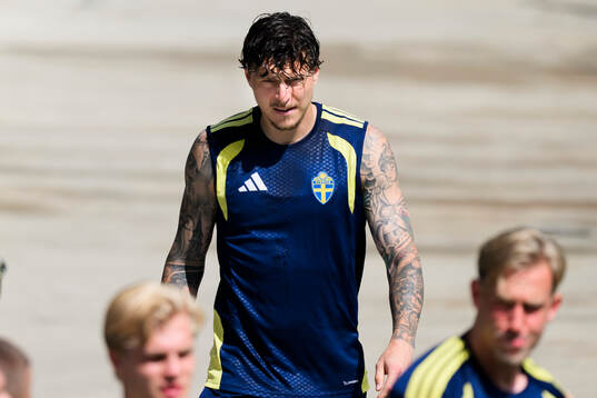 Victor Nilsson Lindelöf of the Swedish national football