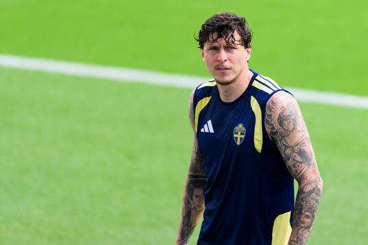 Victor Nilsson Lindelöf of the Swedish national football