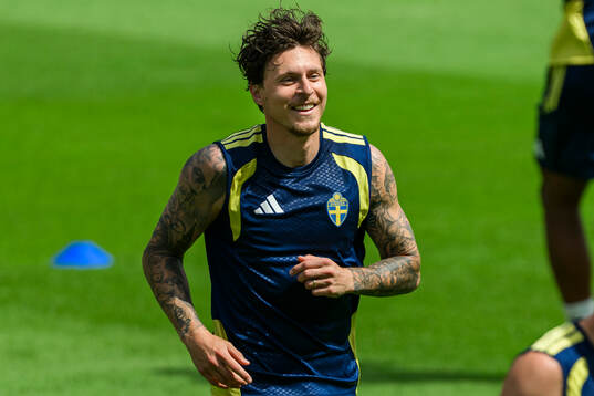 Victor Nilsson Lindelöf of the Swedish national football
