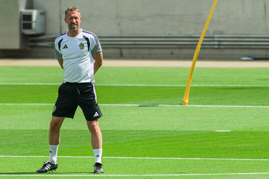 Head coach Graham Potter of the Swedish national football