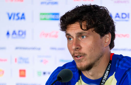 Victor Nilsson Lindelöf of the Swedish national football