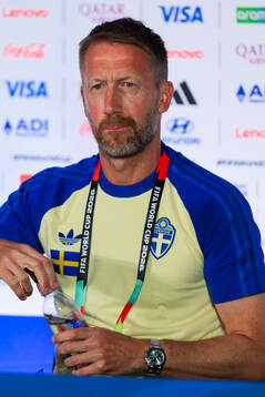 Head coach Graham Potter of the Swedish national football