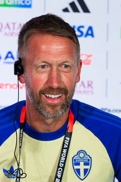 Head coach Graham Potter of the Swedish national football