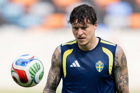 Victor Nilsson Lindelöf of the Swedish national football