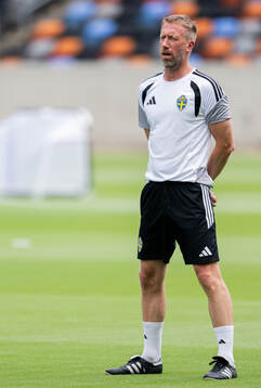 Head coach Graham Potter of the Swedish national football