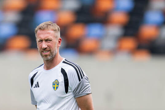 Head coach Graham Potter of the Swedish national football