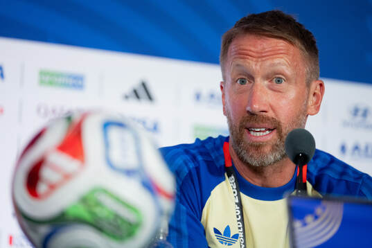 Head coach Graham Potter of the Swedish national football