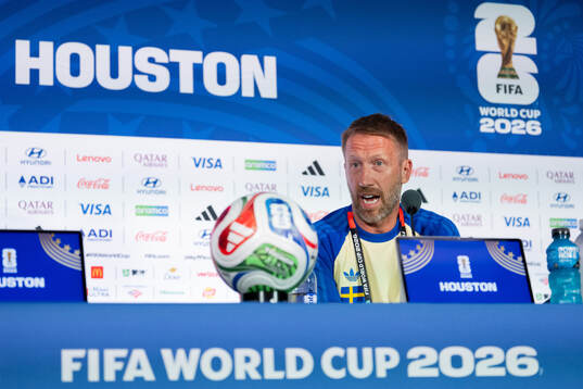 Head coach Graham Potter of the Swedish national football