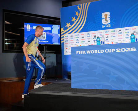 Head coach Graham Potter of the Swedish national football