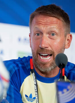 Head coach Graham Potter of the Swedish national football