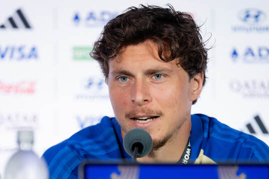Victor Nilsson Lindelöf of the Swedish national football