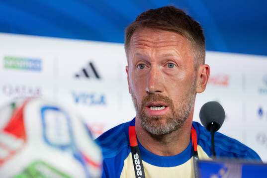 Head coach Graham Potter of the Swedish national football