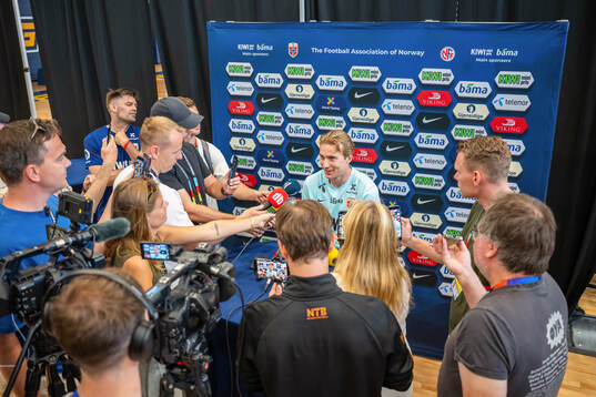 Kristian Thorstvedt of the Norwegian national football team