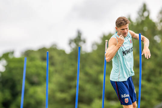 David Møller Wolfe of the Norwegian national football team