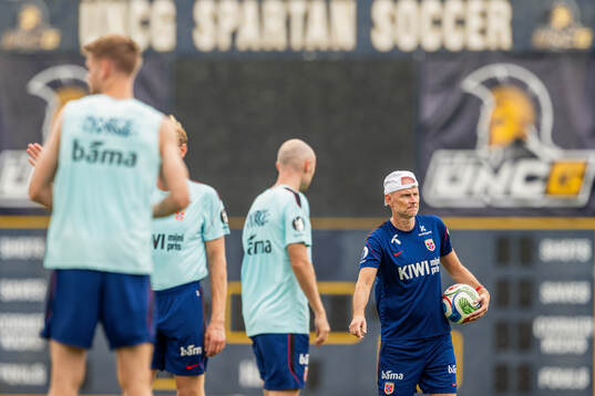 Ståle Solbakken, head coach of the Norwegian national