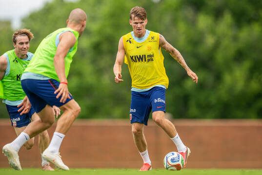 David Møller Wolfe of the Norwegian national football team