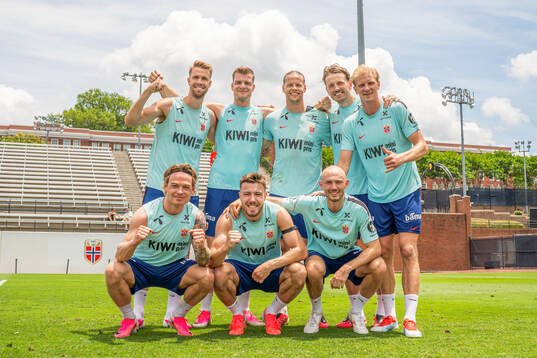 Kristoffer Ajer, Patrick Berg, Alexander Sørloth, Fredrik