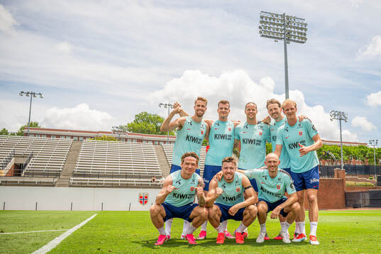Kristoffer Ajer, Patrick Berg, Alexander Sørloth, Fredrik