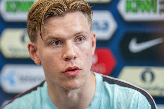 Jens Petter Hauge of the Norwegian national football team