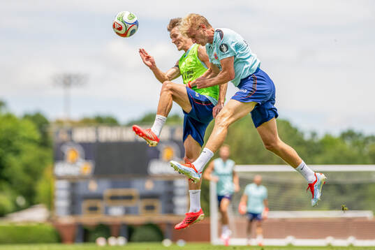 Bläddra bland fler bilder av Football, FIFA World Cup 2026, day 9, Norway, training