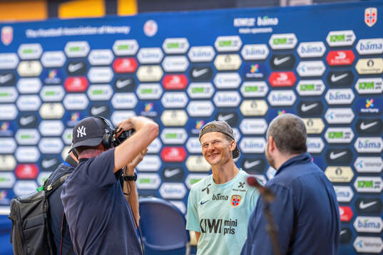 David Møller Wolfe of the Norwegian national football team
