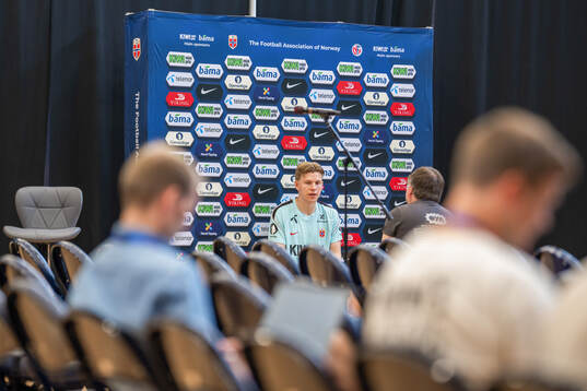 Jens Petter Hauge of the Norwegian national football team