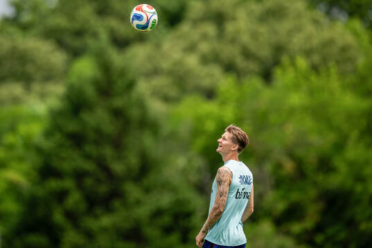 David Møller Wolfe of the Norwegian national football team