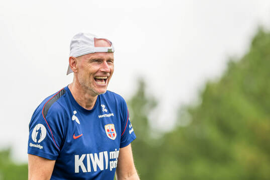 Ståle Solbakken, head coach of the Norwegian national