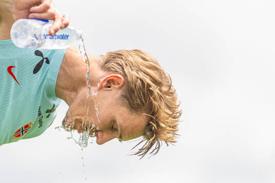 Martin Ødegaard of the Norwegian national football team