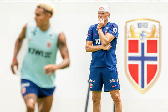 Ståle Solbakken, head coach of the Norwegian national