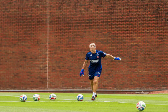 Frode Grodås, goalkeeper coach of the Norwegian national