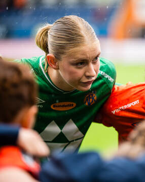 Goalkeeper Thiril Erichsen of Aalesund