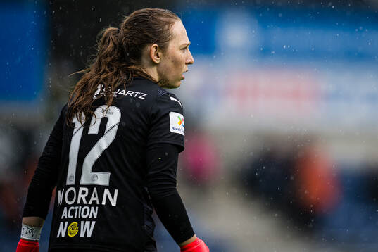 Goalkeeper Michaela Karin Moran of Bodø/Glimt
