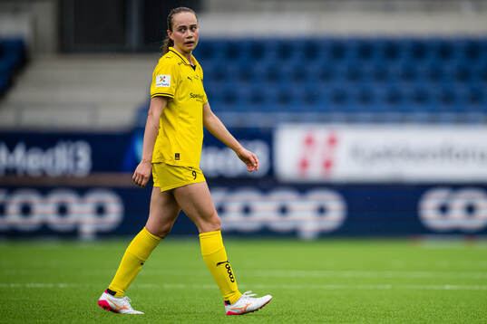Lise Højsted Dissing of Bodø/Glimt looks dejected