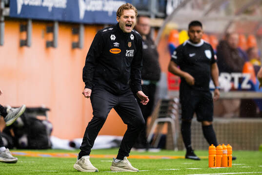 Head coach Martin Lindmark of Aalesund