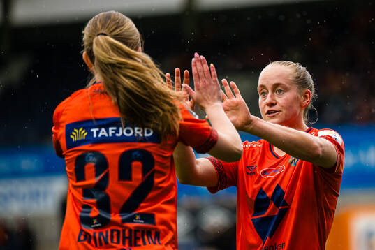 Emilie Strand Blindheim and Ingeborg Skretting of Aalesund