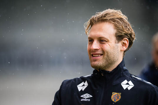 Head coach Martin Lindmark of Aalesund