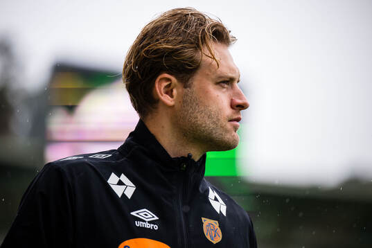 Head coach Martin Lindmark of Aalesund