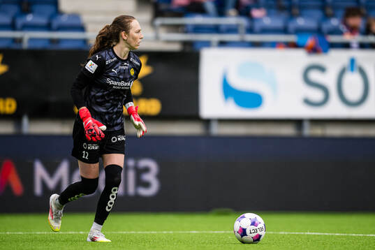 Goalkeeper Michaela Karin Moran of Bodø/Glimt