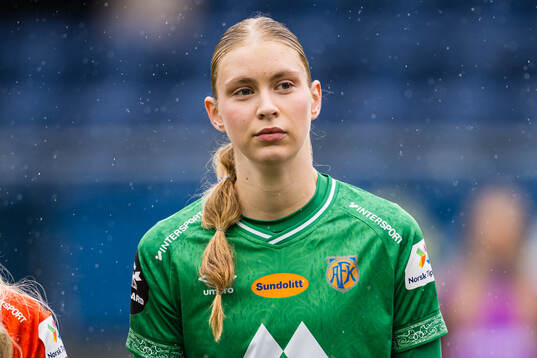 Goalkeeper Thiril Erichsen of Aalesund
