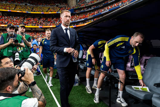 Head coach Graham Potter of Sweden