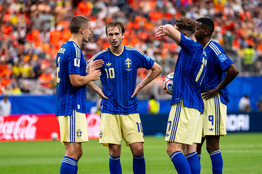Gustaf Lagerbielke, Benjamin Nygren, Viktor Gyökeres and
