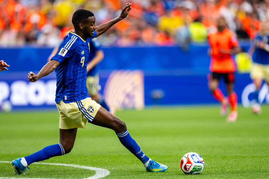 Alexander Isak of Sweden
