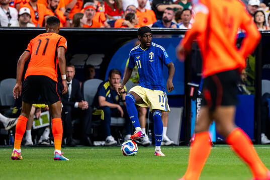 Anthony Elanga of Sweden