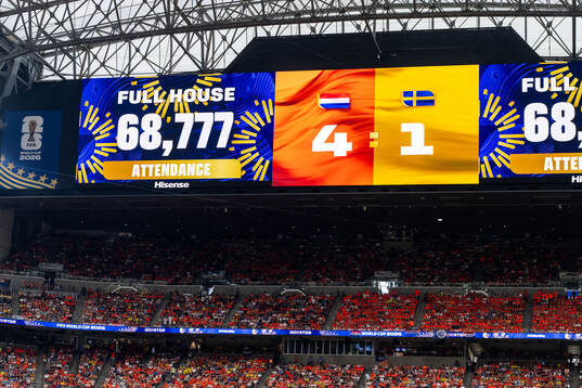 A screen showing the attendance