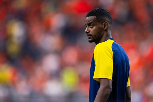 Alexander Isak of Sweden