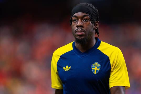 Anthony Elanga of Sweden