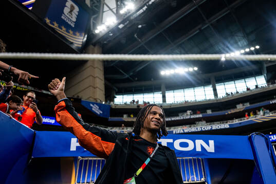 Nathan Ake of Netherlands