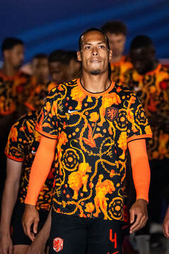 Virgil Van Dijk of Netherlands